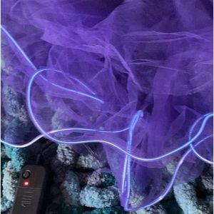 Light up purple crinoline tutu